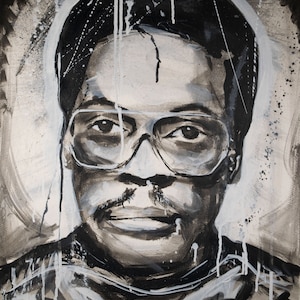 Herbie Hancock Portrait - LIVE - Ink On Paper