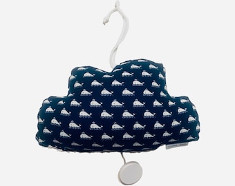 Music box cloud with whale and desired melody