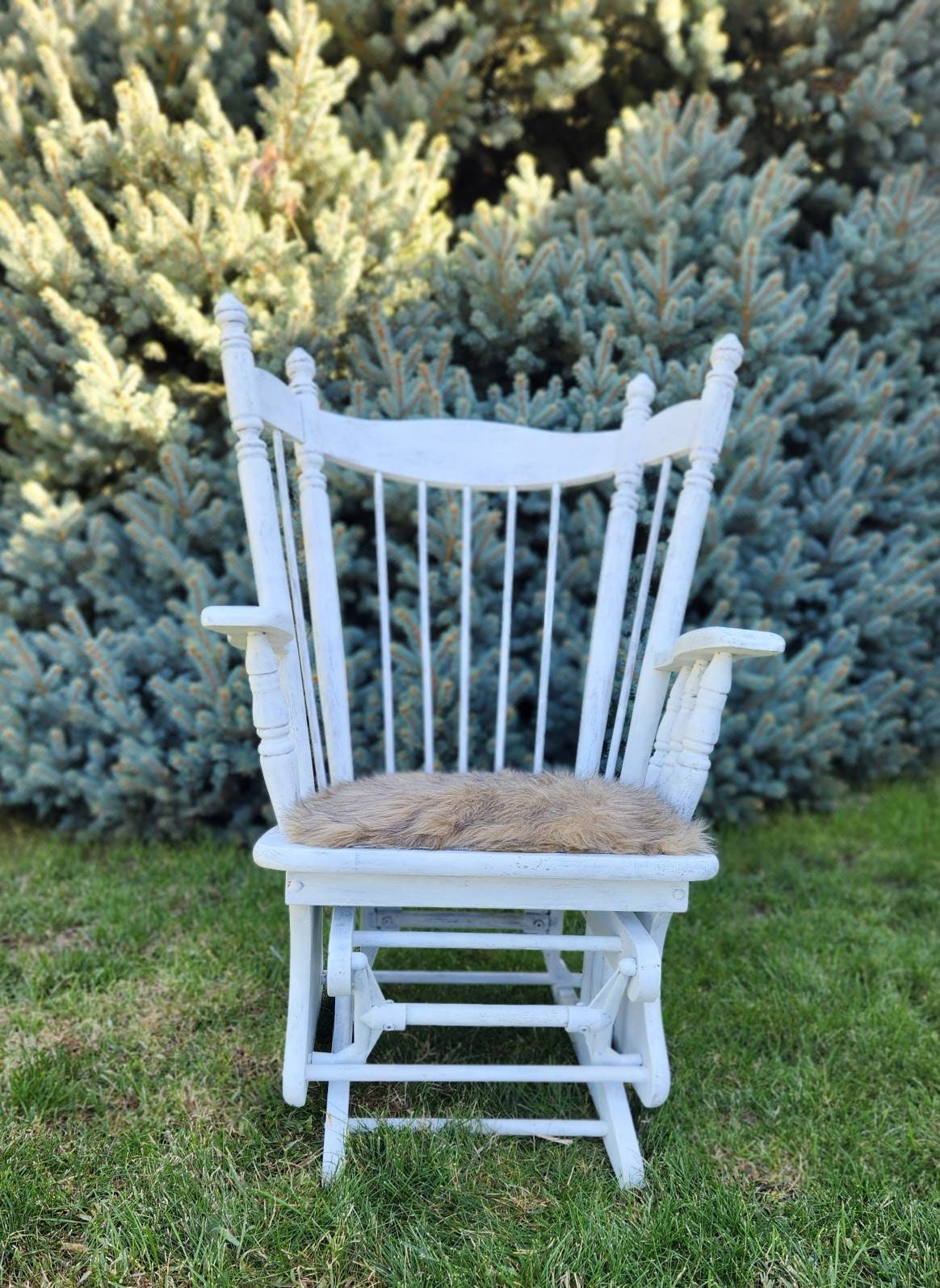 Rustic Rocking Chair - Etsy