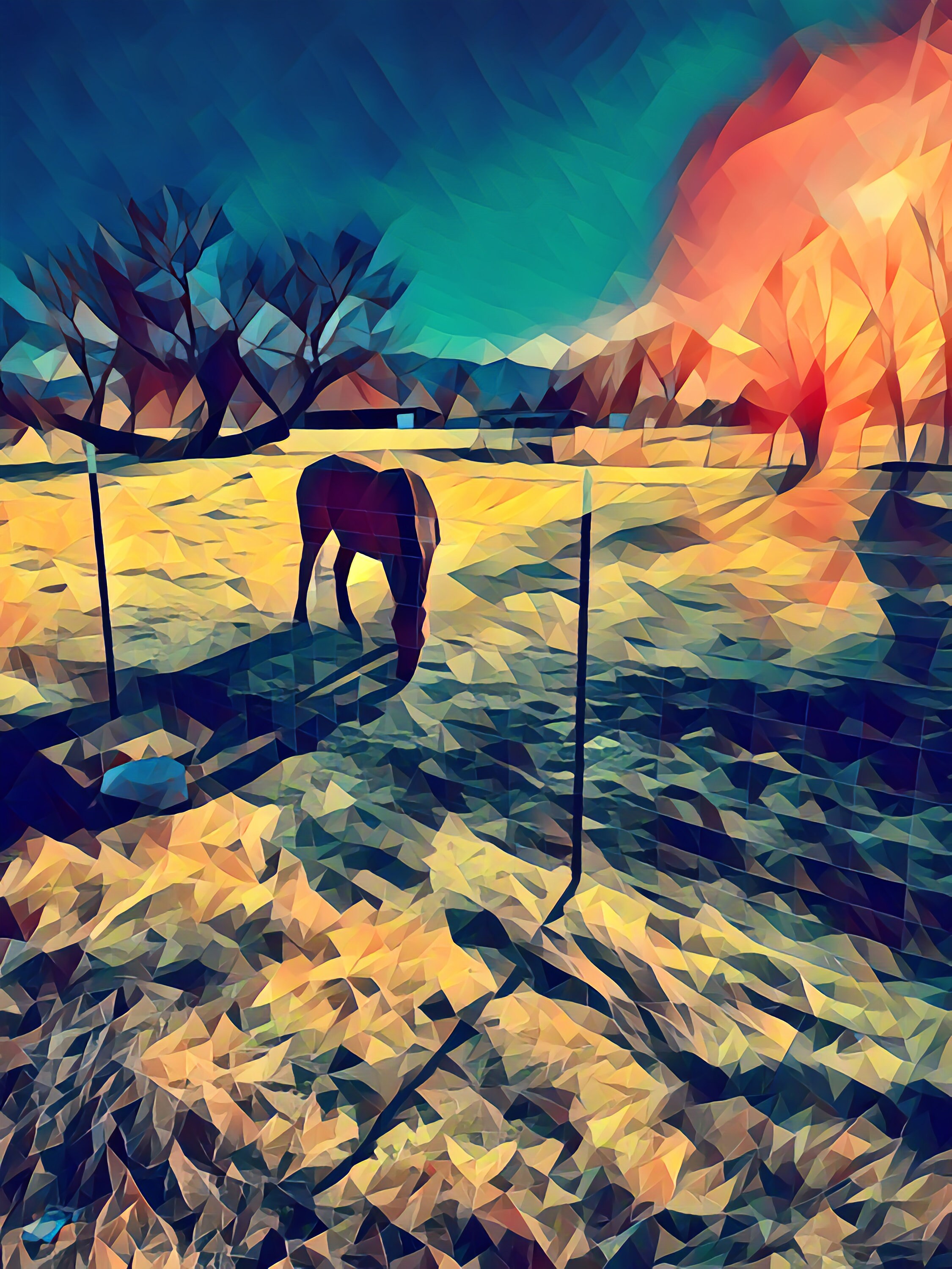 Horses Clip Art Etsy