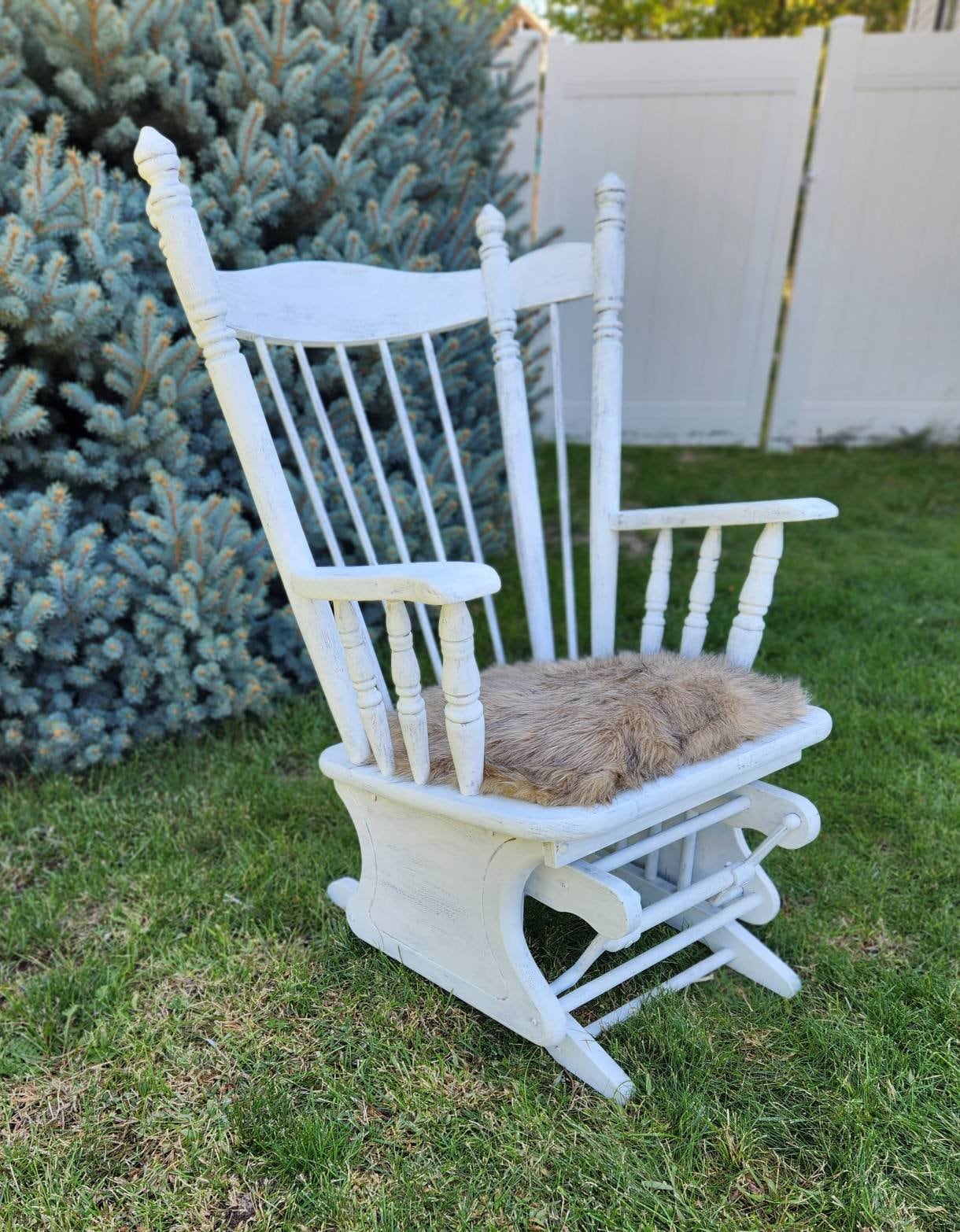 Rustic Rocking Chair - Etsy