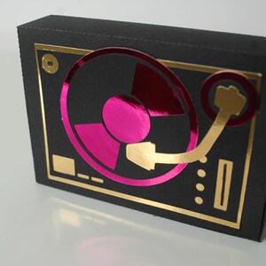 Turntable Gift Box 3d SVG cutting file template