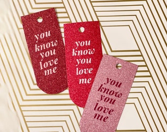You Know You Love Me Gift Tags - Add Some Sass and Flair to Your Gifts with These Gossip Girl-Inspired Tags!