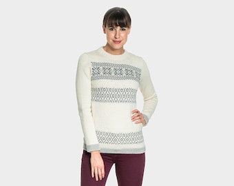 Baby Alpaca Wool Nordic Sweater | Knit Alpaca Sweater | Knit Nordic Jumper | 40 %OFF was 189AUD