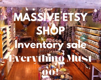 ETSY SHOP inventory sale, Everything must go one price or better offer