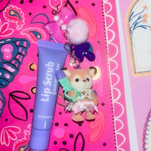 Sylvanian Families - Calico Critters Keychain - Keyring - calico critter Bagcharm