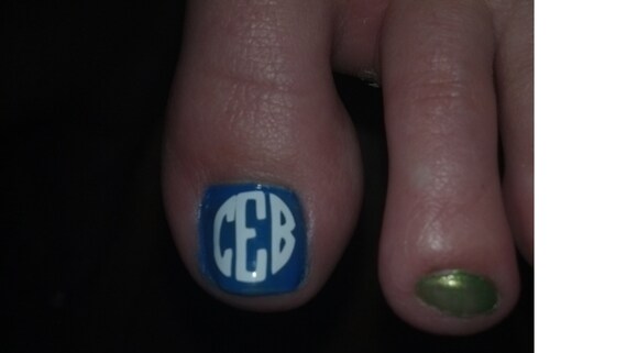 stickers for big toenail