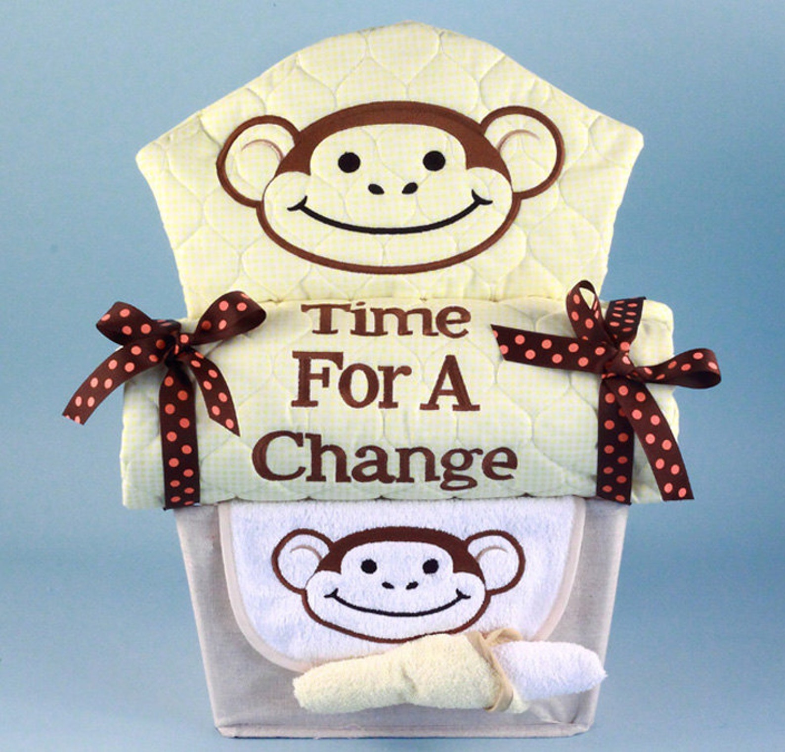 Baby Gift Basketmy Little Monkey Etsy