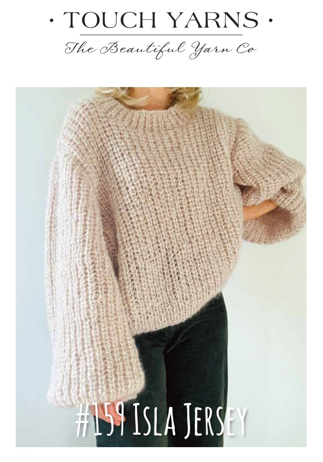 Isla Jersey - Knitting Pattern 159 - Knits Adult Sizes - Etsy