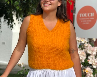 thea vest - knitting pattern 155