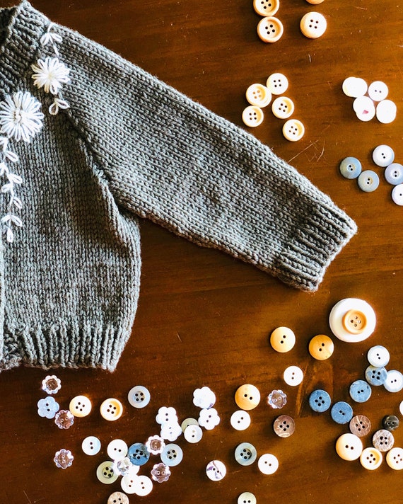【GRAVER】embroidery street dot board knit cardigan BODE_FW22ECOM_FLAT__FLUERCROSS