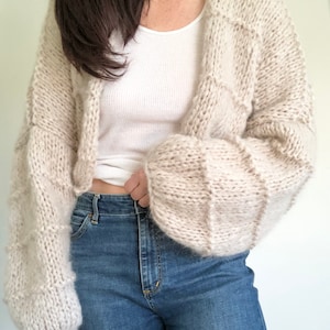 betty jacket- knitting pattern 137 - knits adult sizes