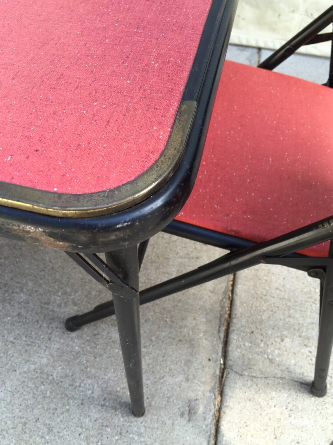 Vintage samsonite card table and chairs card table chairs Etsy