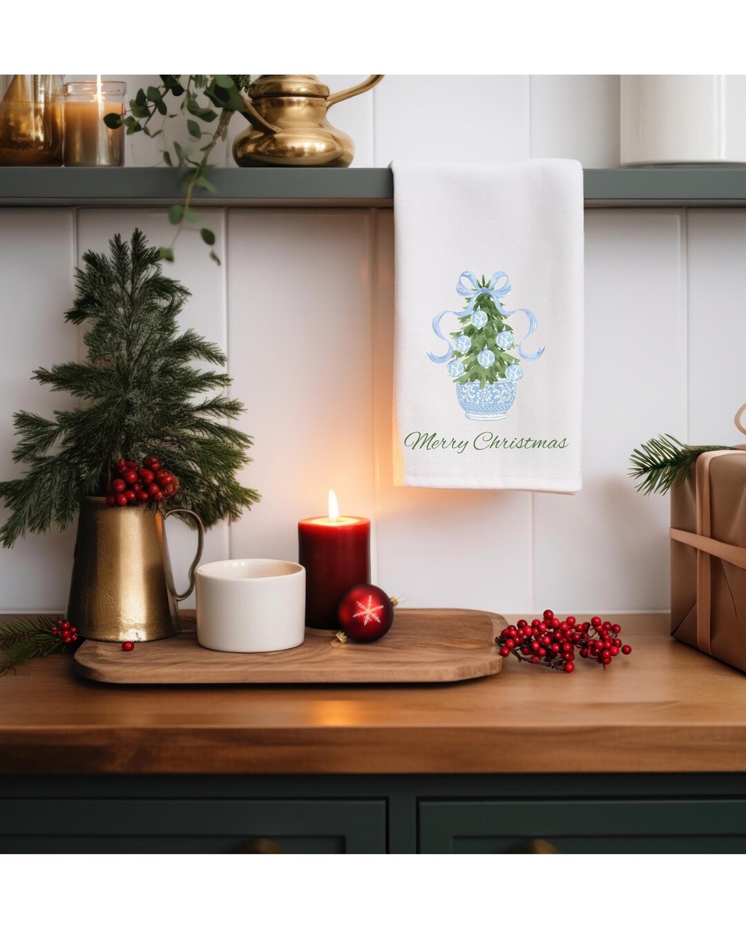 Christmas Towel Kitchen - Etsy