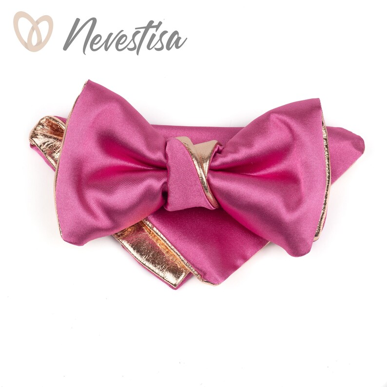 prom boys dusty rose blush satin formal groomsmen bowtie Pink bow tie set men hot pink bow tie for men,rose gold wedding suspenders set