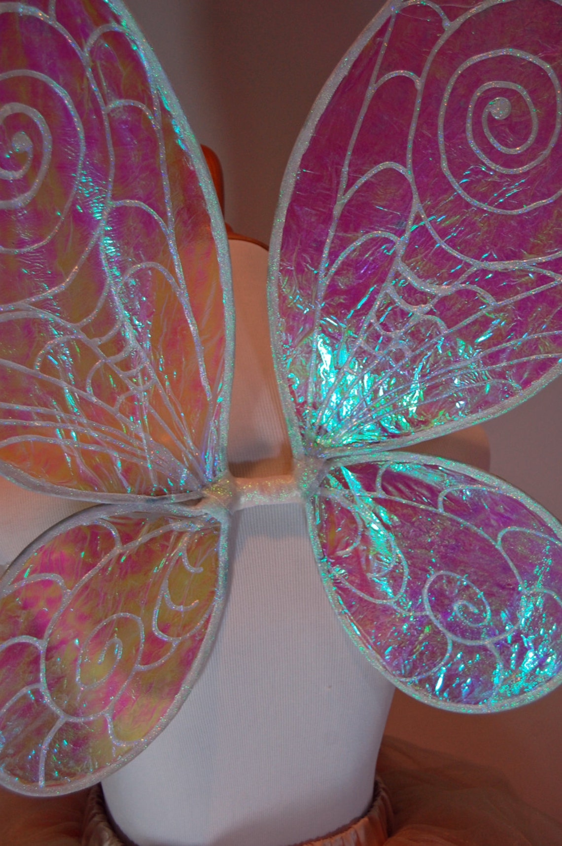 Tinkerbell or Periwinkle Fairy Wings Clear iridescent color | Etsy