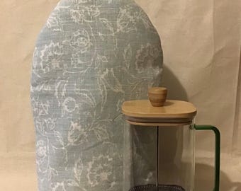 Cafetière Cosy - Handmade insulated cosy - reversible