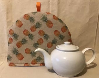 Tea Cosy - Handmade insulated cosy - reversible