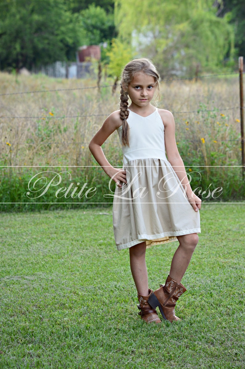 Gypsy Flower Girl Dress