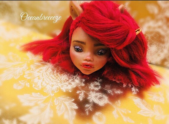 Clawdeen Wolf Monster High Doll Repaint Etsy