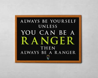 Army Rangers Poster