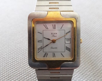 Elvia Women's Watch - Quartz Movement - 1980s