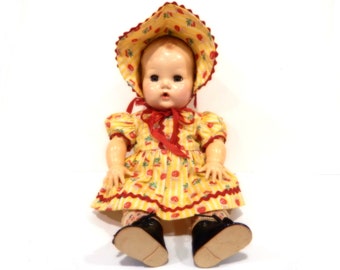 Effanbee Dy-Dee Baby Vintage 1940s