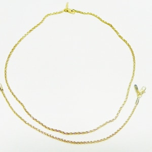 Vintage Gold Bonded Chain Necklace and Bracelet Set, 24K Gold Bonded over Sterling Silver