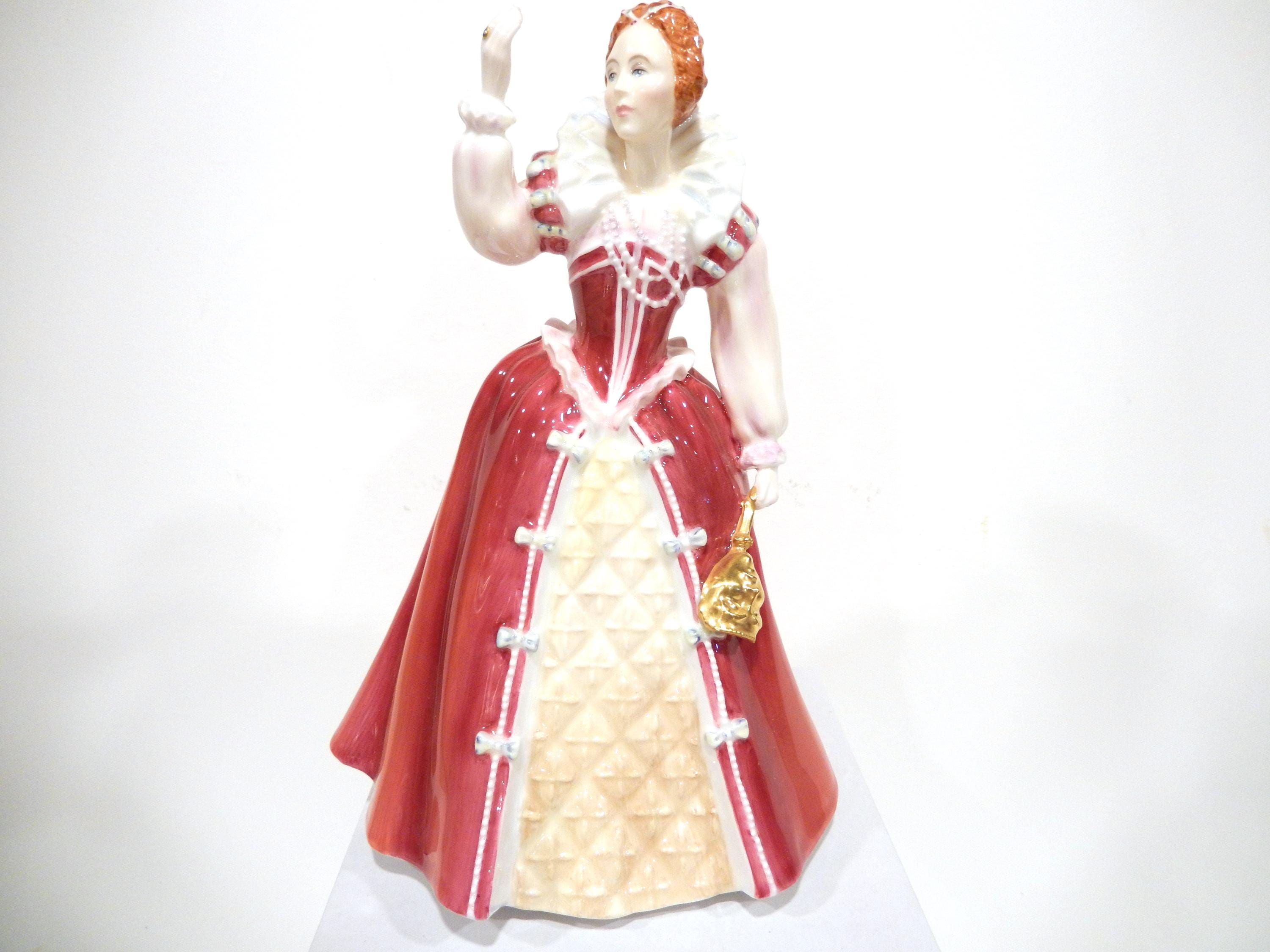 エリザベス・Elizabeth・1 アンティーク 女の子 置物 Queen Elizabeth I Figurines - Etsy