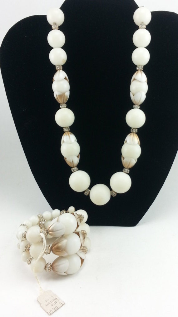 Hobe Necklace and Bracelet, Hobe Set, Hobe Demi-Pa