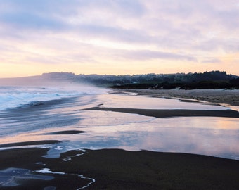 Surf Photography, Landscape Photography, Wave Photography, Santa Cruz Photography, California Coast, Surf Art, - "Slow Coast"