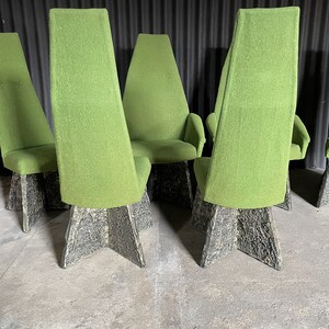 Adrian Pearsall Set of 6 Brutalist Dining Chairs image 6