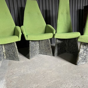 Adrian Pearsall Set of 6 Brutalist Dining Chairs image 7