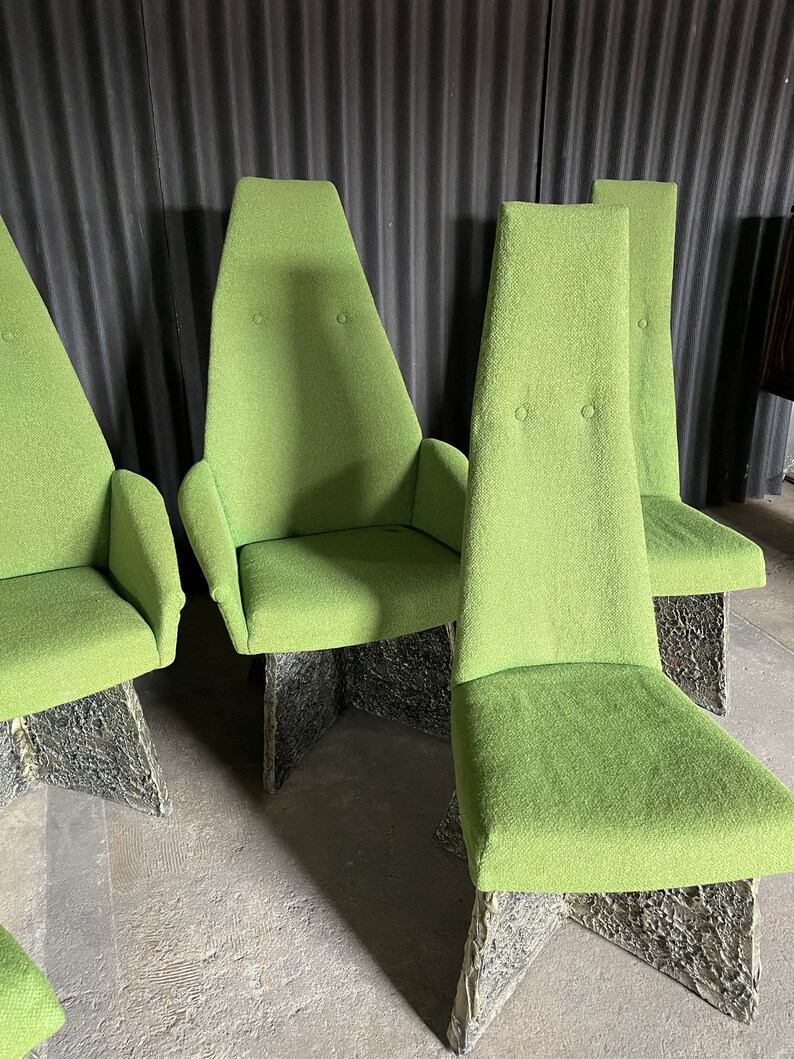 Adrian Pearsall Set of 6 Brutalist Dining Chairs image 5