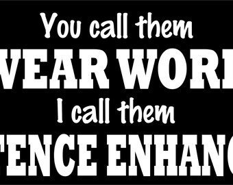 Sentence Enhancers Ready to Press Screen Print Transfer