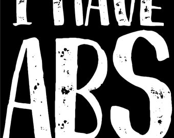 I have ABS Ready to Press Screen Print Transfer