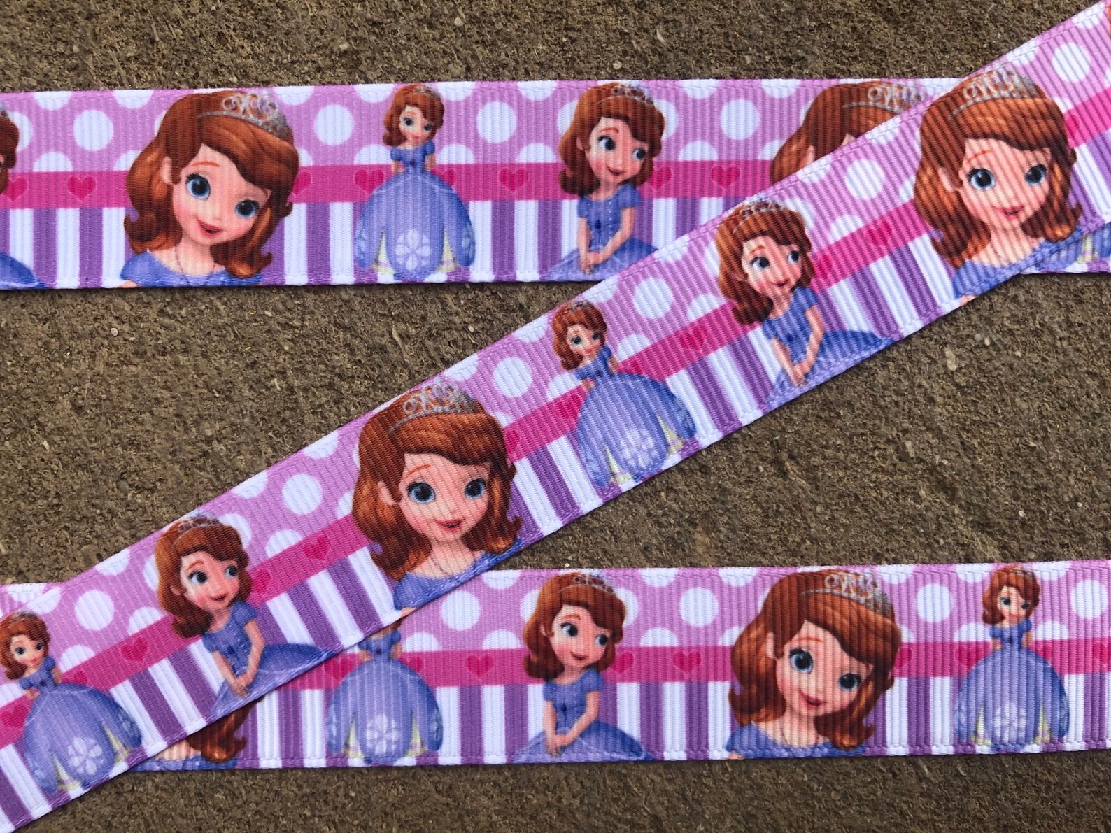 3 Yards 7/8 Sofia Ribbon Sofia the First Ribbon Sofia Etsy