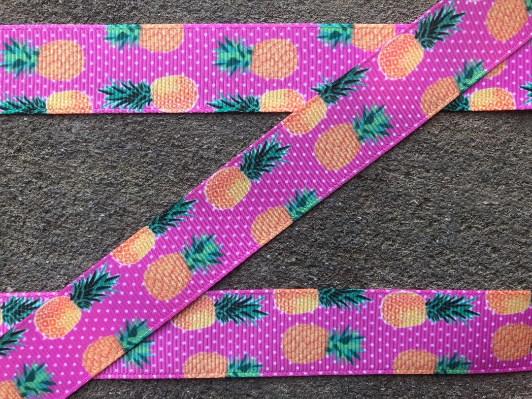 ●PINK PINEAPPLE● WRINKLE RIBBON HAIRBANDPINK m1037_1437827 Bubblegum Pink Pineapple — The Curly Pineapples