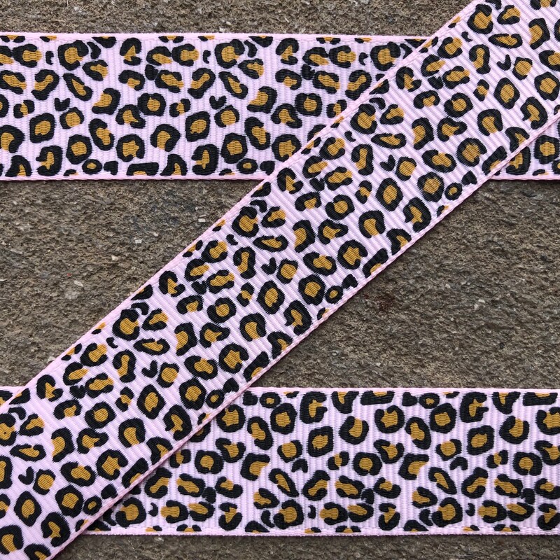 Cheetah Print Ribbon - Etsy