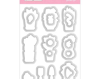Garden Girl Doodle Cuts - My Happy Place - Doodlebug-Clearance