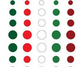 Christmas Cheer Enamel Dots - Carta Bella-Clearance