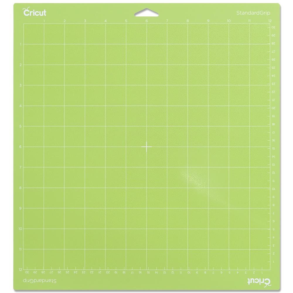 Cricut Expression Machine Standard Grip Cutting Mat, 6 x 12,  Green, 2 Count