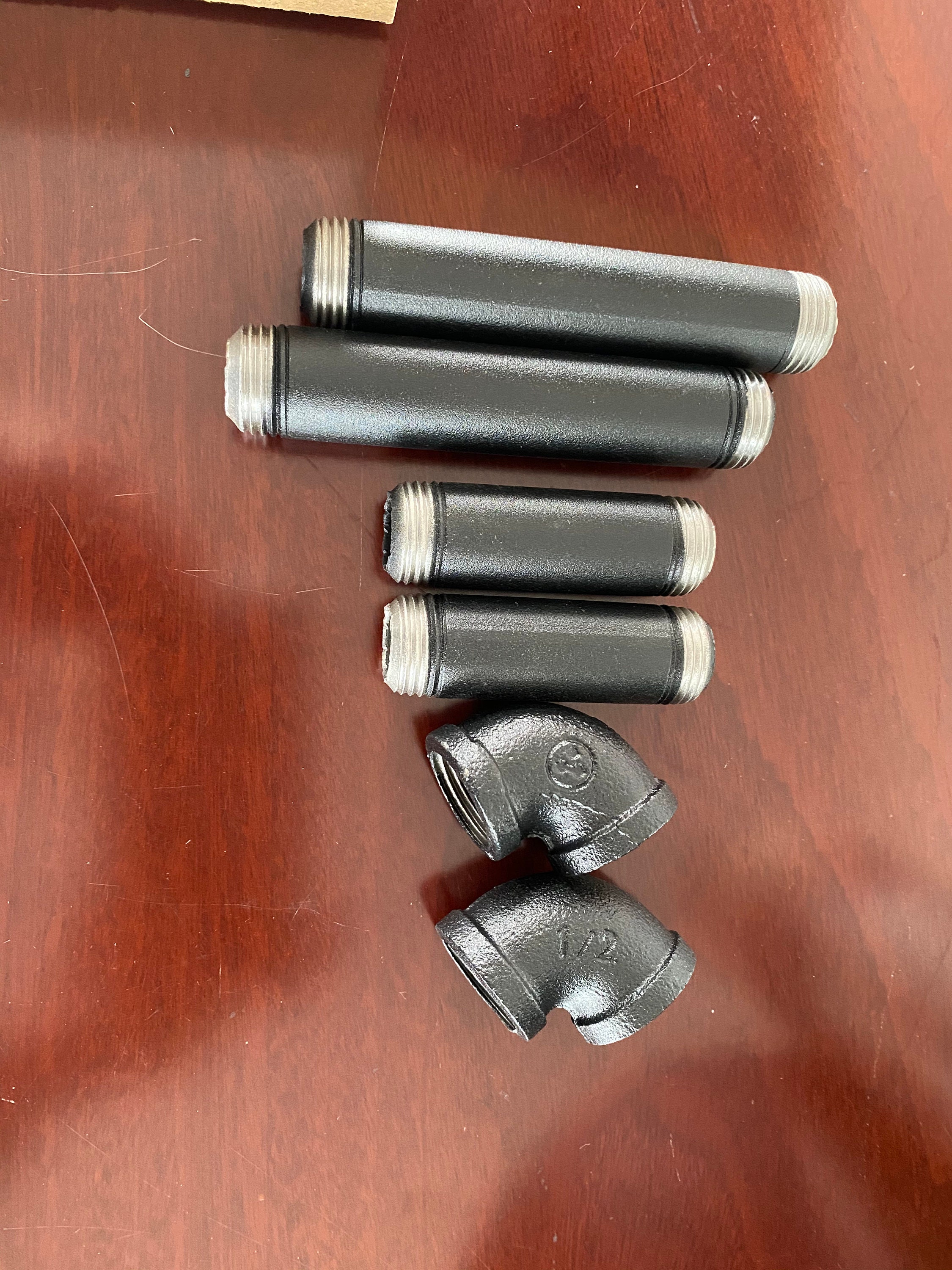 Industrial Steel/ Iron Pipe Shelf Bracket Holder Elbow Style Etsy