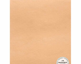 Rose Gold Faux Leather 8.5" x 11" Washable Paper - American Crafts -Clearance