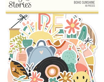 Bits and Pieces - Boho Sunshine Collection - Simple Stories