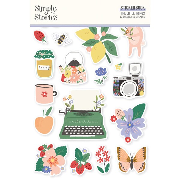 The Little Things Sticker Book - Simple Stories