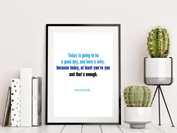 DEAR EVAN HANSEN MUSICAL LYRICS A4 SIZED FRAMED WALL ART FAN GIFT