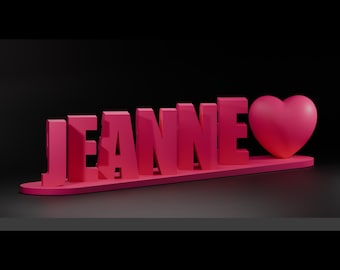 Illusion deux prénoms (Noël, Halloween, Saint Valentin, fête des mères)