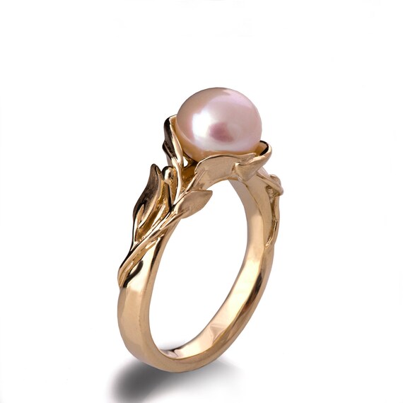 Etsy leaf ring deals