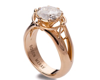 Large 3ct Diamond Engagement Ring